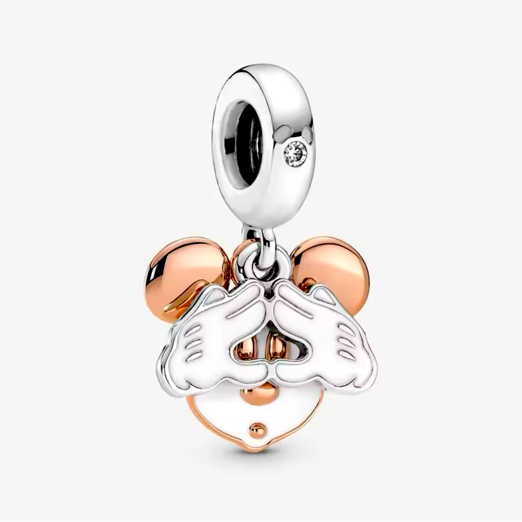 Mickey Double Peek A Boo Charm Dangle 17$